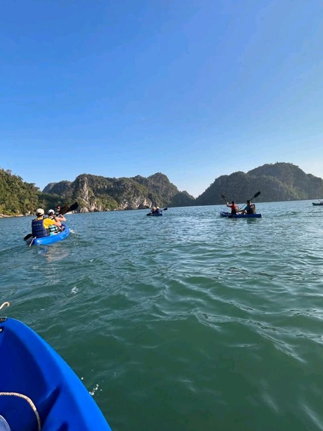 🚣‍♂️🌿 Into the Wild: My Adventure Cruise in Halong Bay! 🌿🚣‍♂️