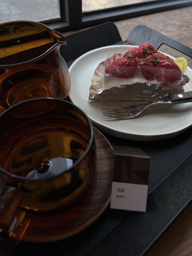 🇰🇷韓國釜山｜田浦咖啡一條街必來的咖啡廳Blackup coffee