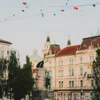 Ljubljana’s Riverside Blossoms