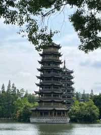 Twin Jewels of Guilin: The Sun and Moon Pagodas