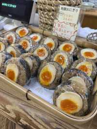【大分旅行】別府の湯けむりを見ながら、地獄蒸したまごサンドを食べられるお店🥚