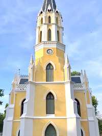ข้ามแม่น้ำ...สู่วัดสไตล์โกธิก วัดนิเวศธรรมประวัติฯ