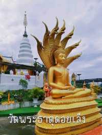 วัดพระธาตุดอยเล็ง ทัศนียภาพที่สวยงามของแพร่