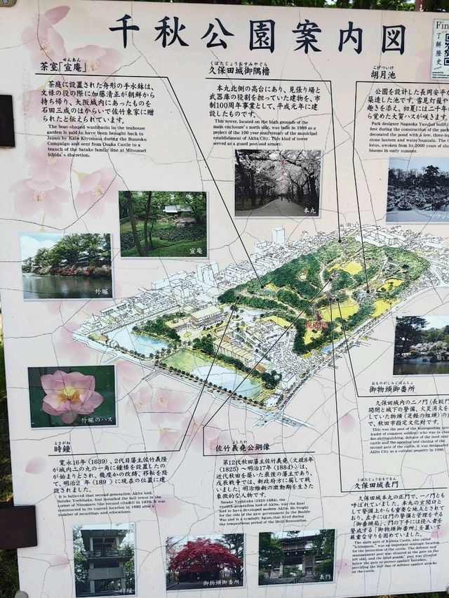 秋田免費景點～千秋公園