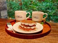 A time to chill in the afternoon for some nice tea and desserts