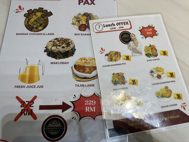  “A Slice of Arabia in Melaka: Damascus Gate Delivers Big Flavors & Big Portions!”