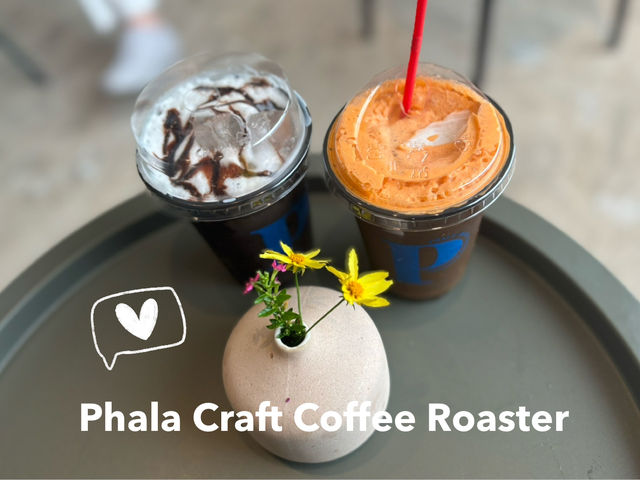 🍵 กาแฟหอม ชาดี ขนมเริ่ด Phala Craft คาเฟ่ระยอง
