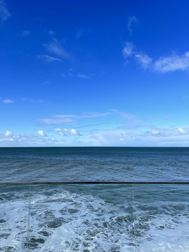 🏝 Marine Parade Viewing Platform ｜Napier 海濱平台漫步與海浪對話