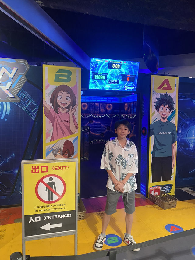 Joypolis: An Indoor Escape in Tokyo for 