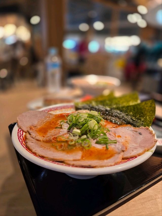 후쿠오카여행 공항의 매운 라멘 맛집 幸ちゃんラーメン