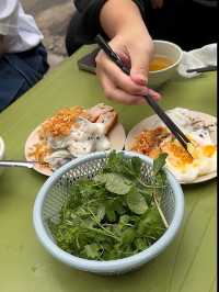 ร้านข้าวเกรียบปากหม้อที่ฮานอย 
