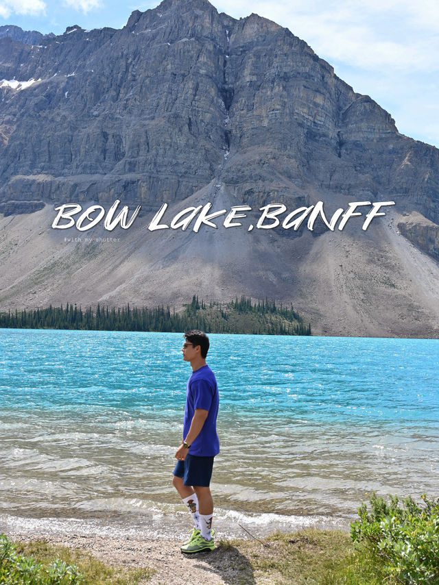 Bow Lake Banff   Bow Lake Banff