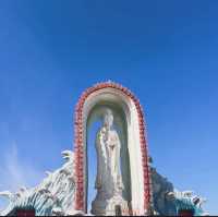 晴天下的媽祖廟建築美景🌞