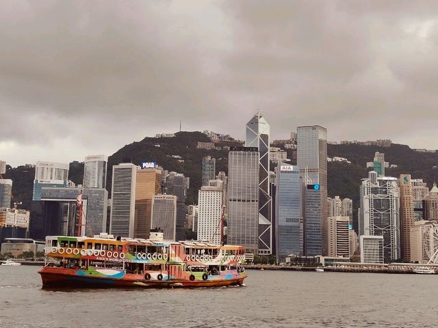 ⛴️✨ นั่งเรือ Star Ferry ชมวิว
