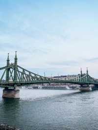 Crossing the Charm of Liberty Bridge in Budapest