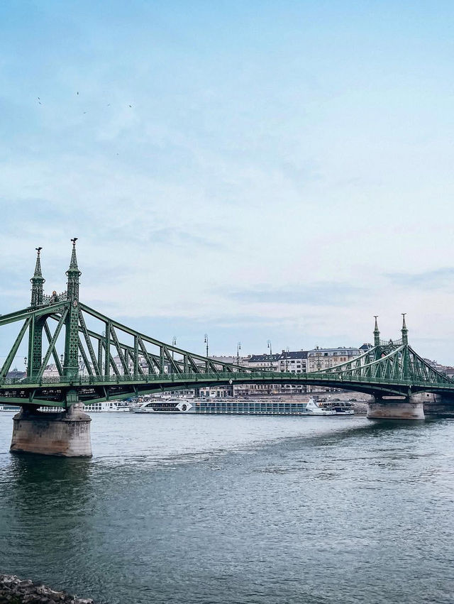 Crossing the Charm of Liberty Bridge in Budapest