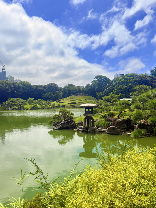 東京｜東京最美的清澄庭園 三菱創辦人的插柳成蔭