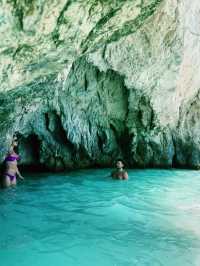 노을빛에 물든 자킨토스 바다