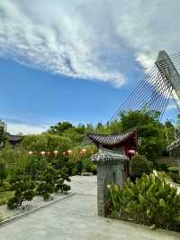 Sunny Willow Views🌳 China-Malaysia Friendship Garden