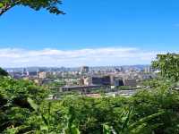 The Bright Fuzhou Shan Park in Da'an District, Taipei City, Taiwan