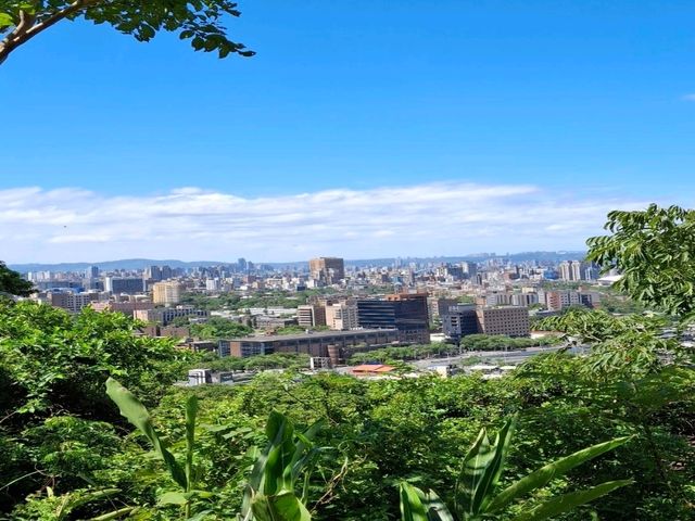 The Bright Fuzhou Shan Park in Da'an District, Taipei City, Taiwan The Bright Fuzhou Shan Park in Da'an District, Taipei City, Taiwan