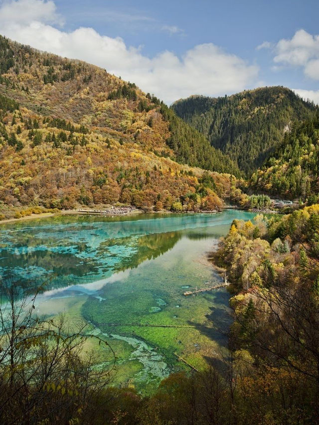 JIUZHAIGOU, CHINA – VALLEY OF FIVE COLORS