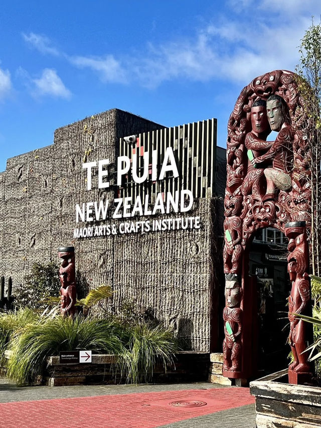 🌋紐西蘭11月秘境•Te Puia地熱谷・睇波胡圖間歇噴泉噴發震撼景觀！