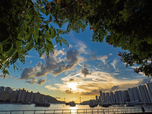 Vermillion Ribbons on Concrete Shores Vermillion Ribbons on Concrete Shores