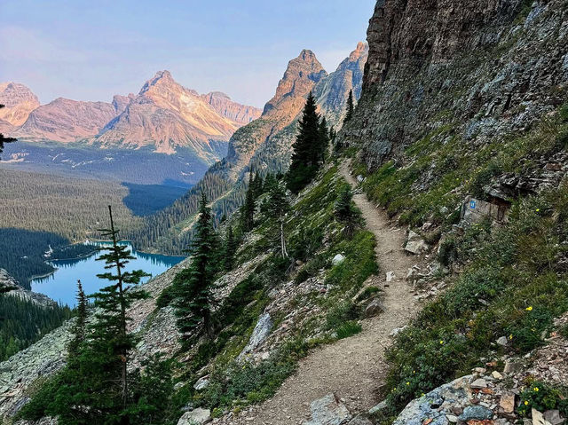 Lake O’Hara Serene Waters and Mountain Views
