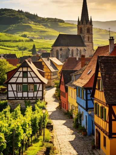 スイスの谷間に隠されたカラフルな童話の世界：ルンゲンの町 | Trip