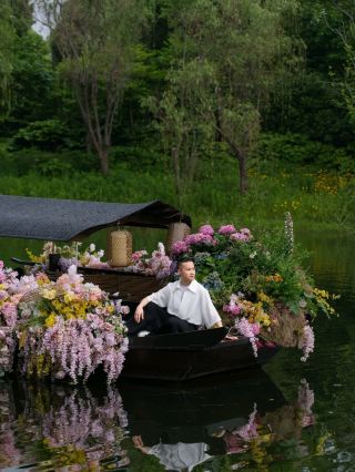 Amanyangyun Flower Boat Afternoon Tea.