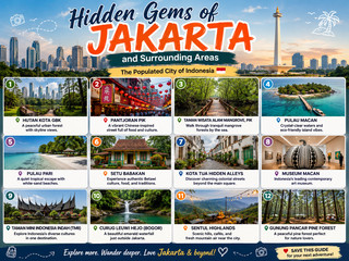 🌆 Jakarta Beyond the Skyline: 12 Hidden Gems You Can’t Miss 🇮🇩