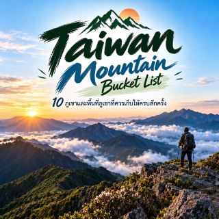 🏔️ Taiwan Mountain Bucket List | 10 ภูเขาและพื้นที่ภูเขาที่ควรเก็บให้ครบสักครั้ง
