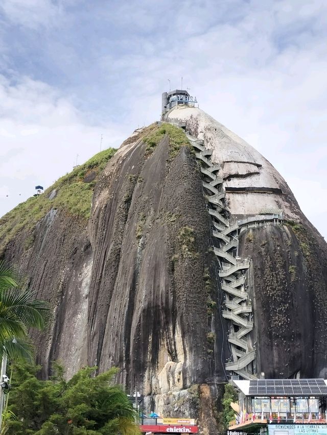 Pedra del Penol from Medellin 