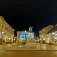 Szeged at night