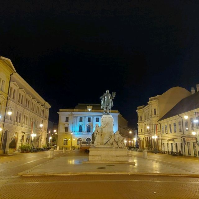 Szeged at night
