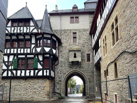 Schloss Burg is located in the Burg district of Solingen, North