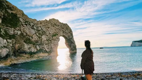 Worth every step! 🌊😍 #DurdleDoor — traveler post in Wareham