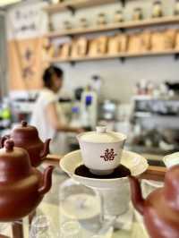 寒山寺の北側にオープンした中国茶とコーヒーの素敵カフェ