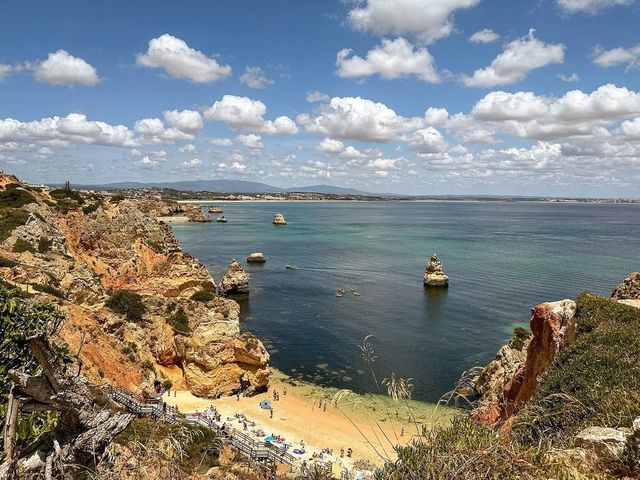 Awe-Inspiring Views on Clifftop Trails in Lagos, Portugal 🌊📷