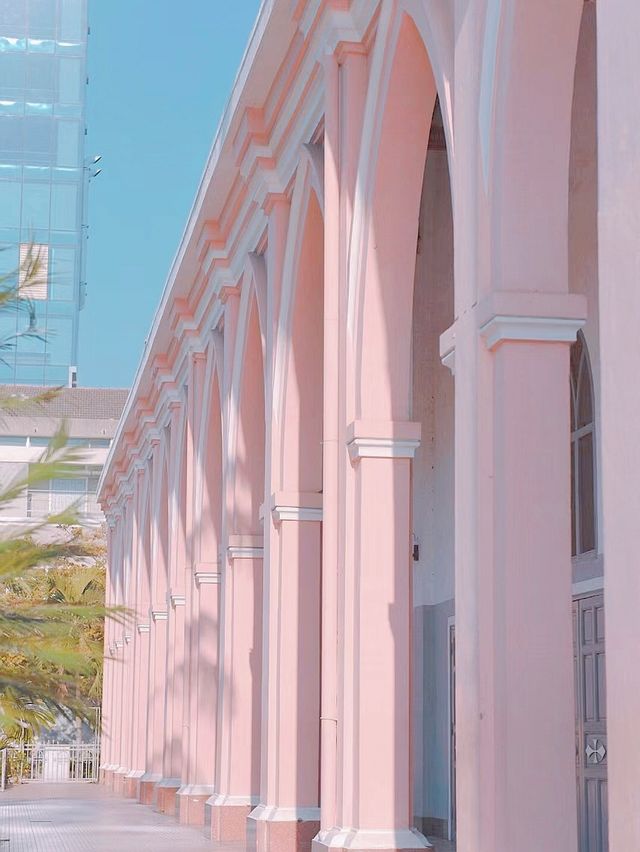 越南丨岘港最美粉色主教座堂