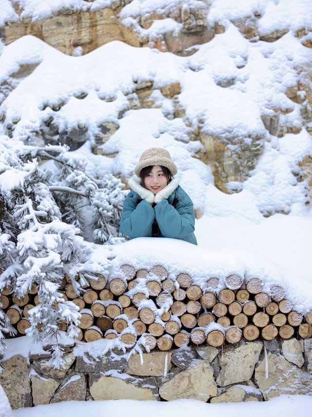 如果哈爾濱太冷就去淄博看冰雪世界！