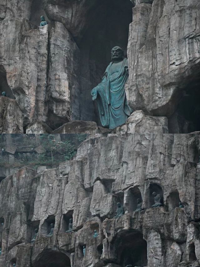 南京的小莫高窟，佛比人多
