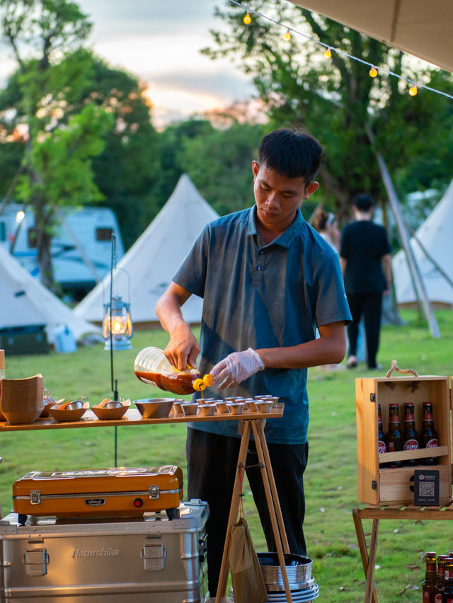 無意中闖入宮崎駿動畫般的營地🏕️