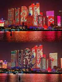 這不是維多利亞港！！這是青島浮山灣