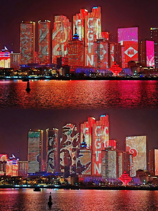 這不是維多利亞港！！這是青島浮山灣