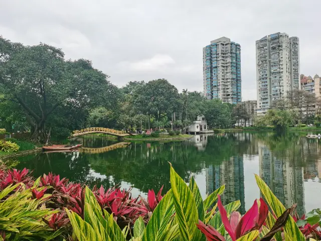 曉港公園位於廣東省廣州市海珠區前進路西南端，是以竹林為主的專業性公園