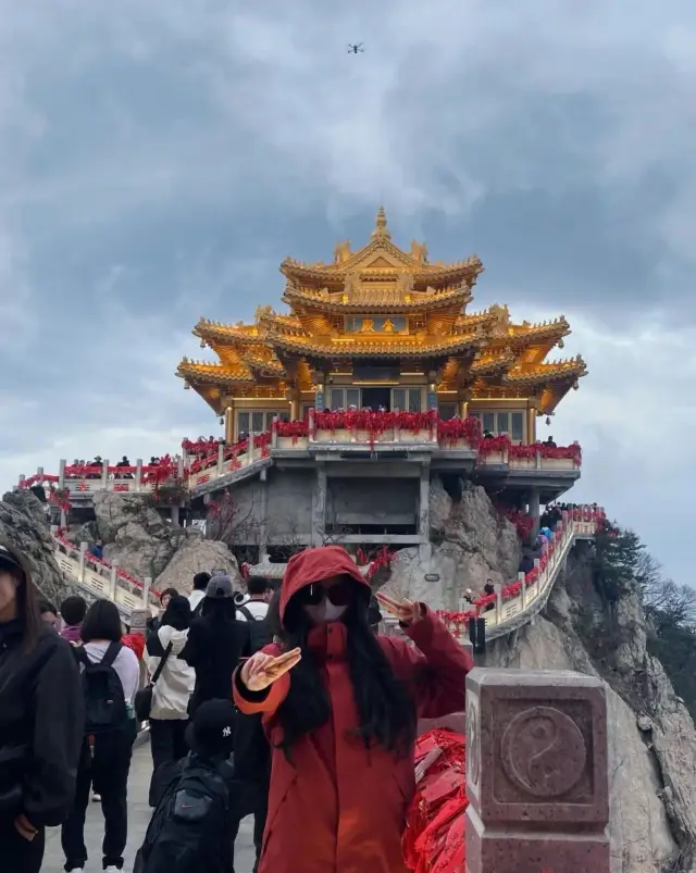 剛從老君山回來，避雷啊家人們