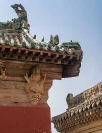 三聖寺|南面台山觀郁峨，諸聖雲臨俯砂河