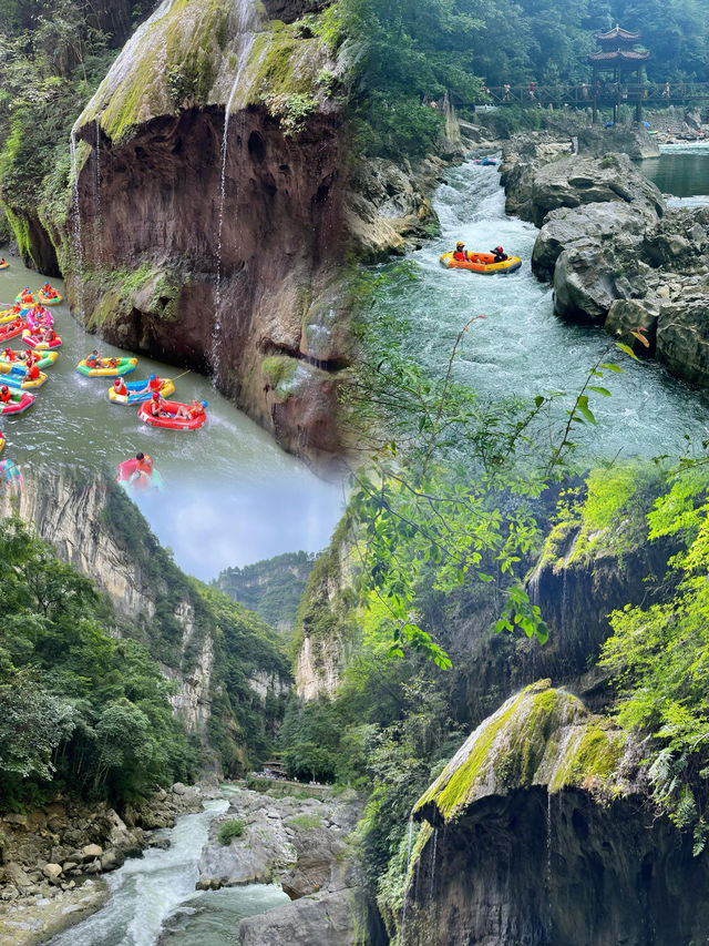 夏天就是要瘋玩 | 南江大峽谷激情漂